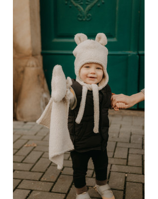 T-TOMI Cap TEDDY Cream (3-6 mesiacov)