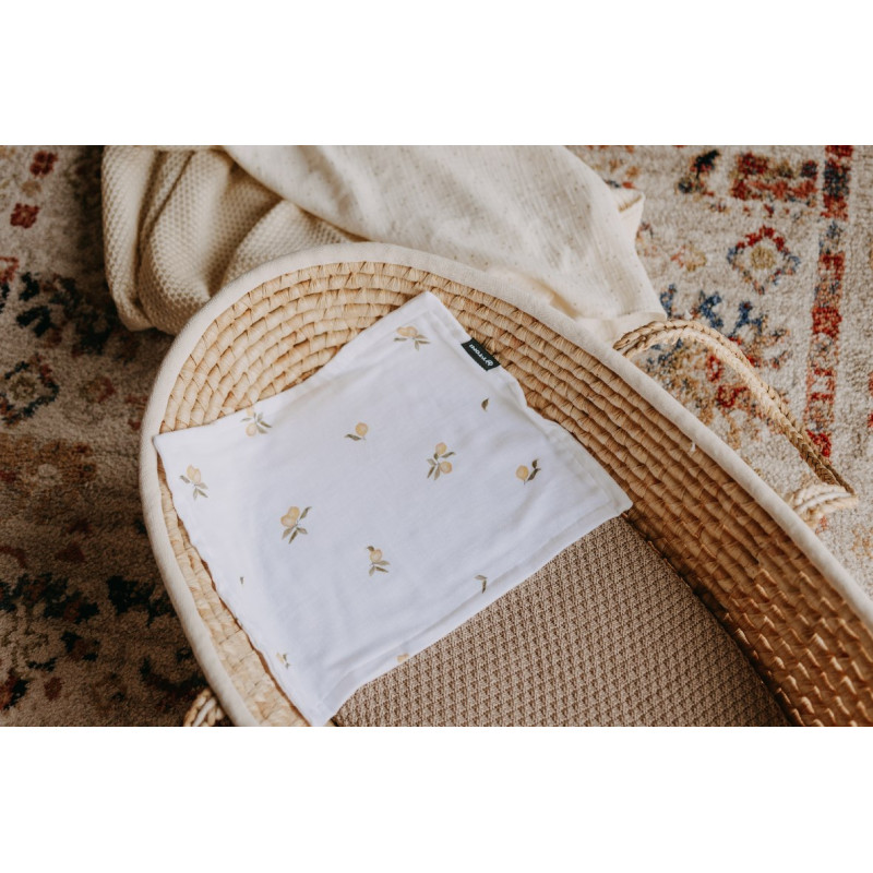 T-TOMI Mušelínová plienka pod hlavičku Lemonade