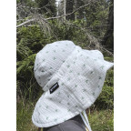 T-TOMI BIO Mušelínový klobúk Nature (0-6 měsíců)
