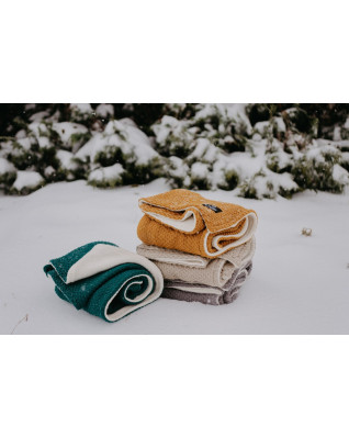 T-TOMI Pletená deka WARM Curry