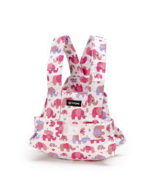 T-TOMI Ortopedická abdukčná perinka (typ Frejkova perinka) Pink elephants