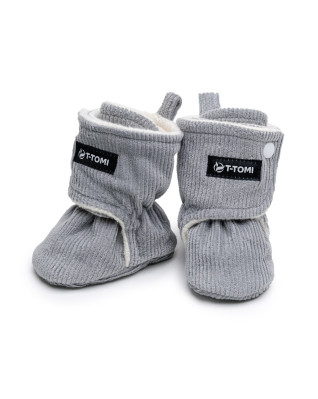 T-TOMI Capačky Grey (3-6 mesiacov) WARM
