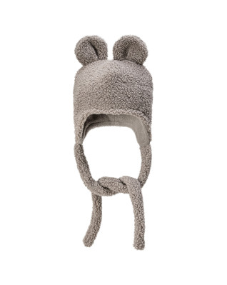 T-TOMI Cap TEDDY Grey (0-3 mesiace)