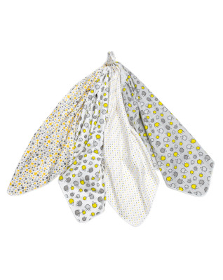 T-TOMI Látkové plienky Grey hedgehogs