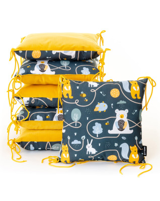 T-TOMI Vankúšikový mantinel Animal friends