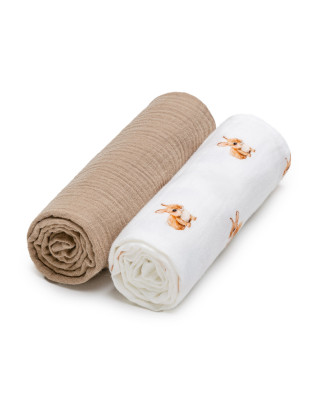 T-TOMI Mušelínové plienky Bunny