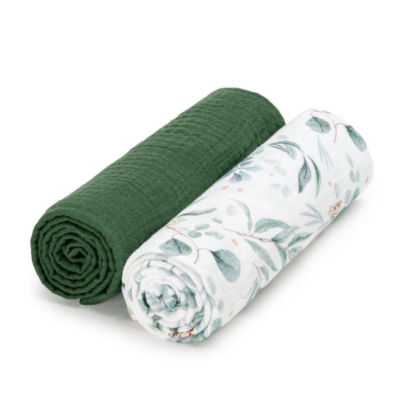 T-TOMI Mušelínové plienky Eucalyptus