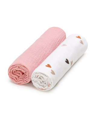 T-TOMI Mušelínové plienky Love