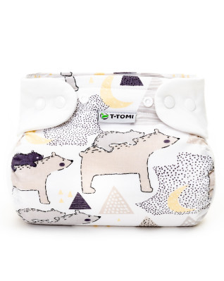 T-TOMI Ortopedické abdukčné nohavičky - patentky Bears (5-9kg) 