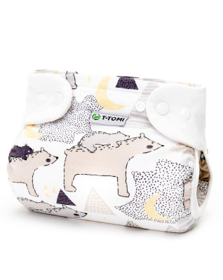 T-TOMI Ortopedické abdukčné nohavičky - patentky Bears (5-9kg) 