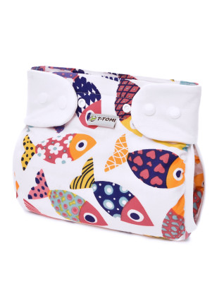 T-TOMI Ortopedické abdukčné nohavičky PLUS - patentky Fun fish (5-9kg) 