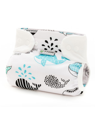 T-TOMI Ortopedické abdukčné nohavičky - patentky Whales (5-9kg) 