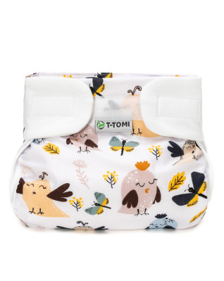 T-TOMI Ortopedické abdukčné nohavičky - suchý zips Birds (3-6kg)