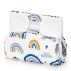 T-TOMI Ortopedické abdukčné nohavičky - suchý zips Blue rainbow (3-6kg)