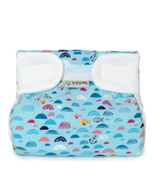 T-TOMI Ortopedické abdukčné nohavičky - suchý zips Blue sea (3-6kg)