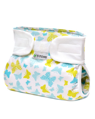 T-TOMI Ortopedické abdukčné nohavičky - suchý zips Butterflies (3-6kg)