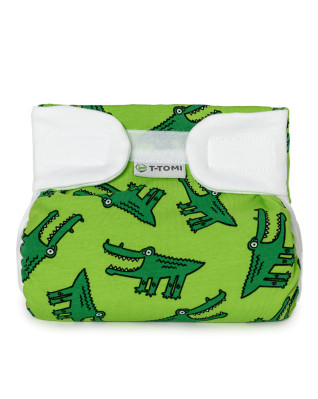 T-TOMI Ortopedické abdukčné nohavičky - suchý zips Crocodiles (5-9kg)