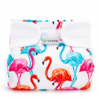 T-TOMI Ortopedické abdukčné nohavičky - suchý zips Flamingo (3-6kg)
