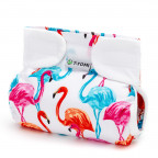 T-TOMI Ortopedické abdukčné nohavičky - suchý zips Flamingo (5-9kg)