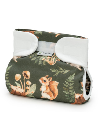 T-TOMI Ortopedické abdukčné nohavičky - suchý zips Forest kingdom (3-6kg)