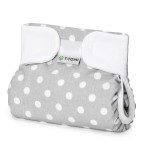 T-TOMI Ortopedické abdukčné nohavičky - suchý zips Grey polka (3-6kg)