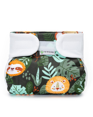 T-TOMI Ortopedické abdukčné nohavičky PLUS - suchý zips Jungle (5-9kg)