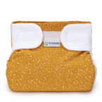 T-TOMI Ortopedické abdukčné nohavičky - suchý zips Mustard (3-6kg)