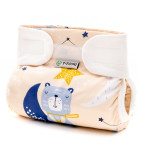 T-TOMI Ortopedické abdukčné nohavičky - suchý zips Night bears (3-6kg)
