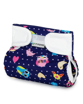 T-TOMI Ortopedické abdukčné nohavičky - suchý zips Owls (5-9kg)