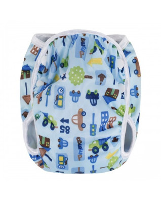 T-TOMI Plienkové plavky Blue cars