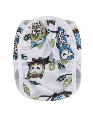 T-TOMI Plienkové plavky White owl