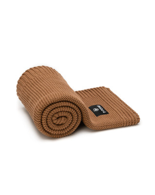 T-TOMI Pletená deka Mocca waves