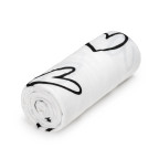 T-TOMI Veľká bavlnená TETRA osuška Hearts