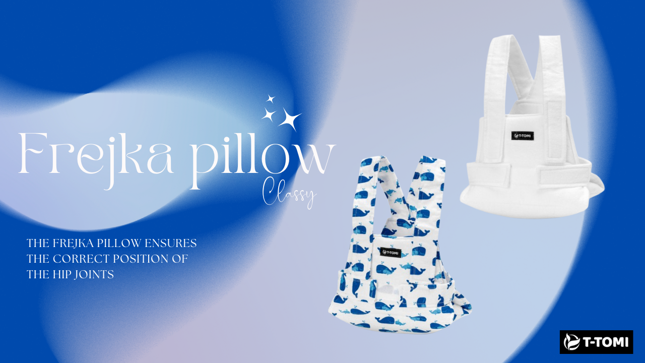 Frejkova perinka a ortopedické nohavičky T-TOMI – starostlivosť o bedrá bábätiek